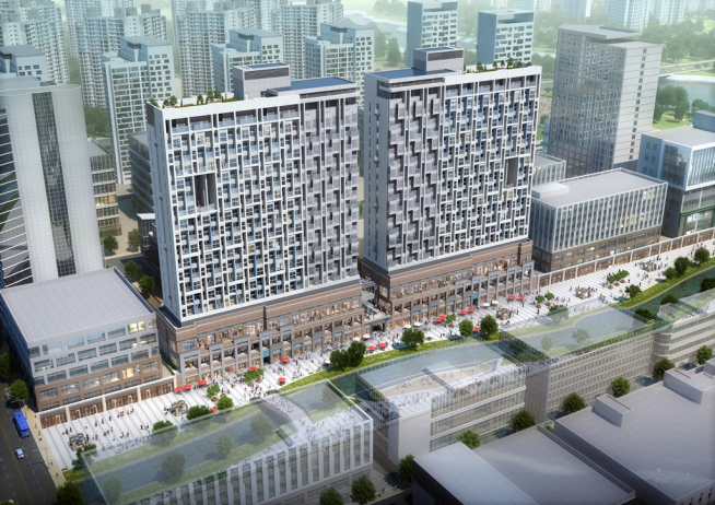 ▲청라 현대썬앤빌 더 테라스 레이크 조감도(자료=현대BS&C)