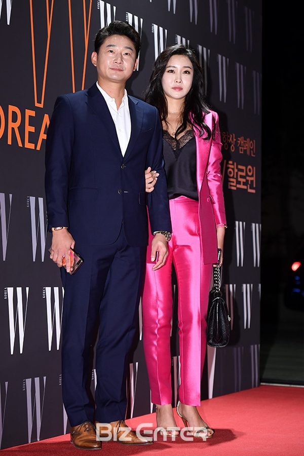 ▲이천수, 심하은(사진=고아라 기자 iknow@)