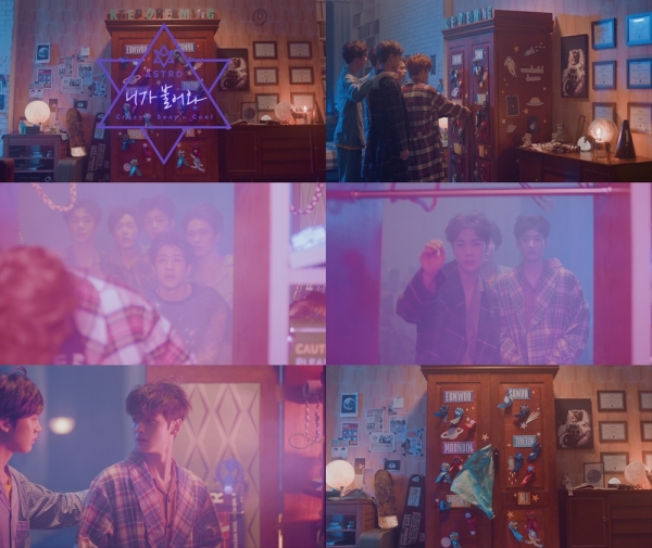 ▲보이그룹 아스트로 신곡 MV 티저(사진=판타지오)