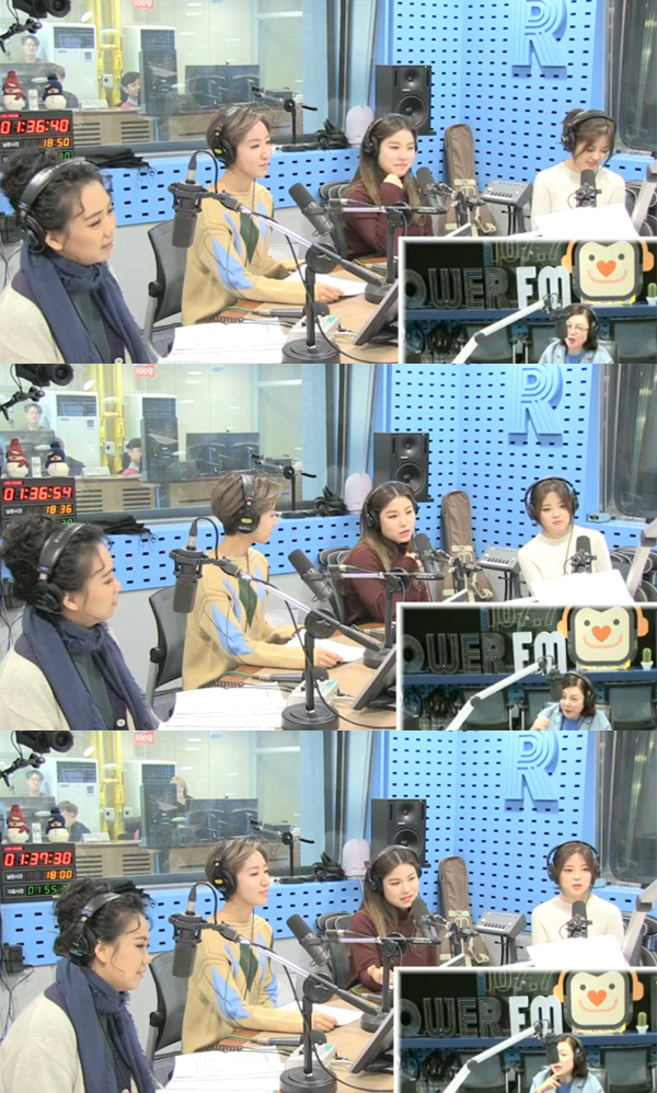 ▲'최파타' 바버렛츠 혜이니(사진=SBS 파워FM)
