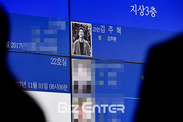 ▲고 김주혁 빈소(사진=사진공동취재단)