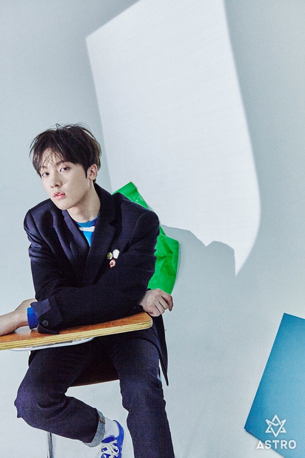 ▲그룹 아스트로 윤산하(사진=판타지오뮤직)