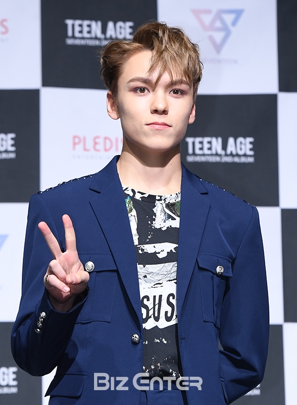 ▲세븐틴 버논(사진=고아라 기자 iknow@)