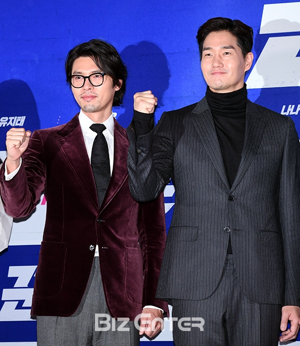 ▲현빈, 유지태(사진=고아라 기자 iknow@)