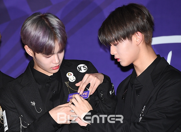 ▲워너원 이대휘, 배진영(사진=고아라 기자 iknow@)