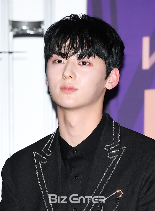 ▲워너원 황민현(사진=고아라 기자 iknow@)