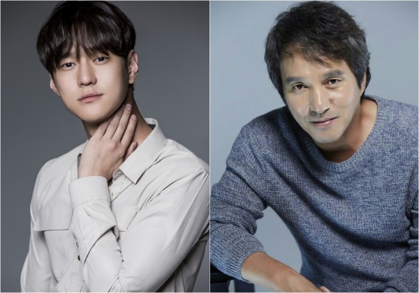 ▲고경표, 조재현(사진=씨엘엔컴퍼니, 씨에스엑터스)
