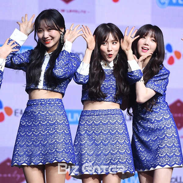 ▲러블리즈 류수정, 진, 케이(사진=고아라 기자 iknow@)