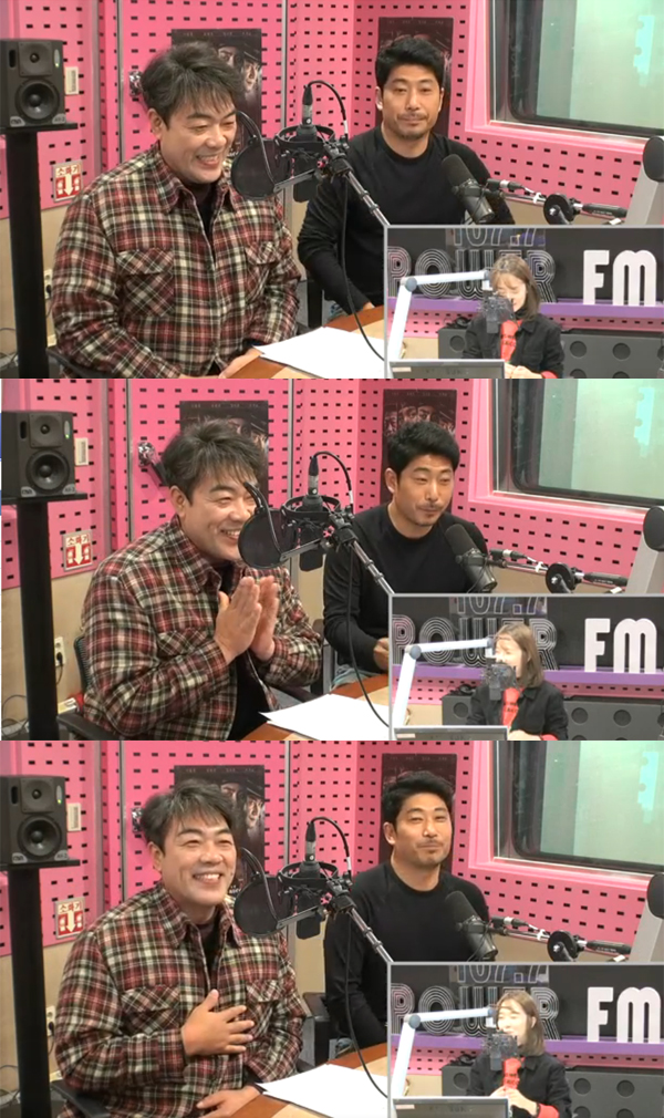 ▲'씨네타운' 이원종 김홍선(사진=SBS 파워FM)