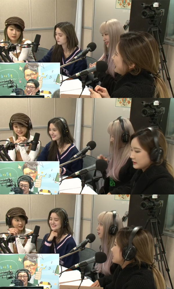 ▲'올드스쿨' EXID(사진=SBS 러브FM)