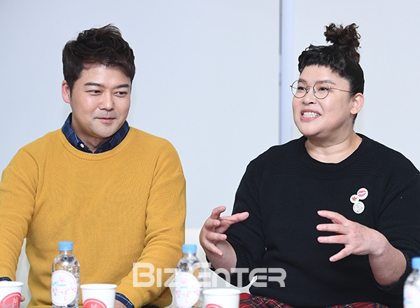 ▲전현무, 이영자(사진=고아라 기자 iknow@)