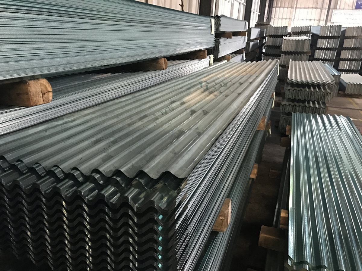 ▲미얀마포스코 함석지붕(사진제공=포스코)