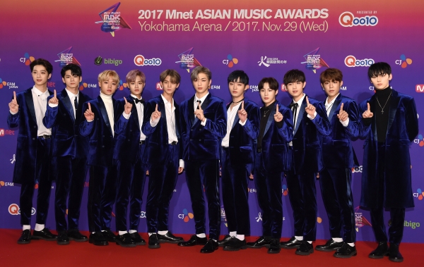 ▲보이그룹 워너원(사진=CJ E&M)