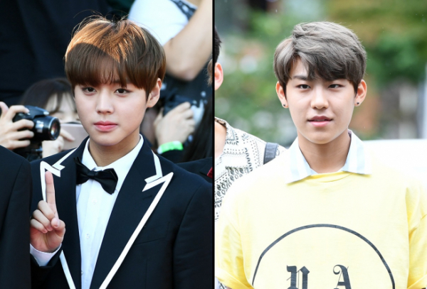 ▲박지훈(좌)과 박우진(이투데이DB)