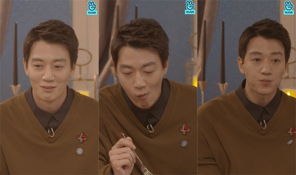 ▲배우 김래원(사진=네이버 V LIVE)