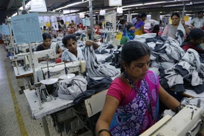 ▲인도 남부 카르나타카 주 벵갈루루의 한 공장. AP/뉴시스