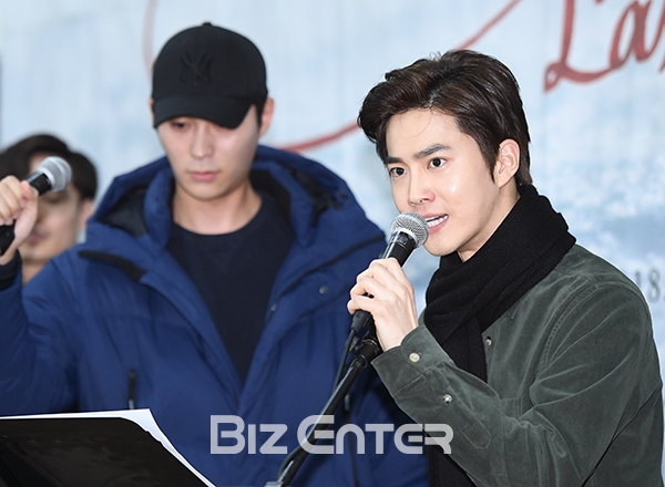 ▲전동석, 엑소 수호(사진=고아라 기자 iknow@)