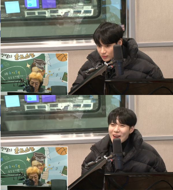 ▲'올드스쿨' 태민(사진=SBS 러브FM)
