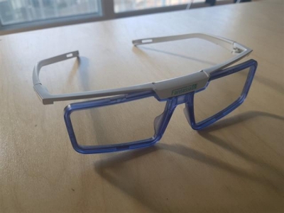 ▲GL Inc.의 청광 차단 기능성 안경 '판타시아 블루컷49' 제품. 이투데이DB