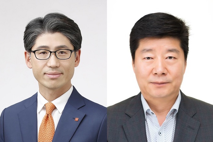 ▲김재천 AK홀딩스 부사장(좌), 김진태 AK플라자 부사장