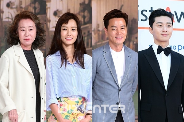 ▲윤여정, 정유미, 이서진, 박서준(사진=윤예진 기자 yoooon@, 고아라 기자 iknow@)