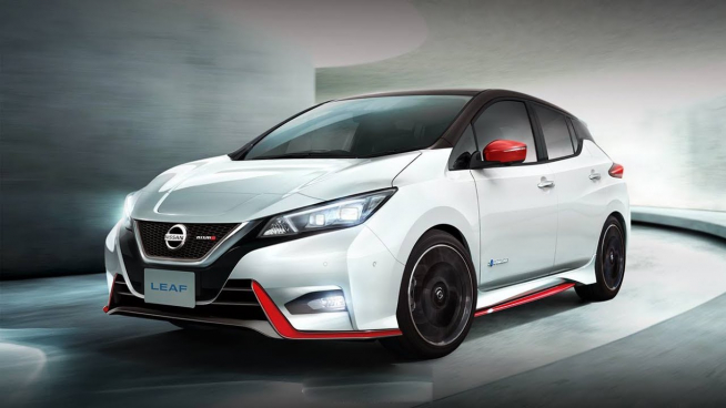 ▲닛산의 전기차 리프가 고성능 니스모 버전을 선보였다. (사진제공=르노닛산AG)