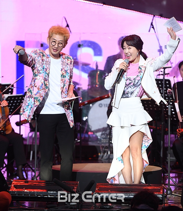 ▲김창렬, 안선영(사진=고아라 기자 iknow@)