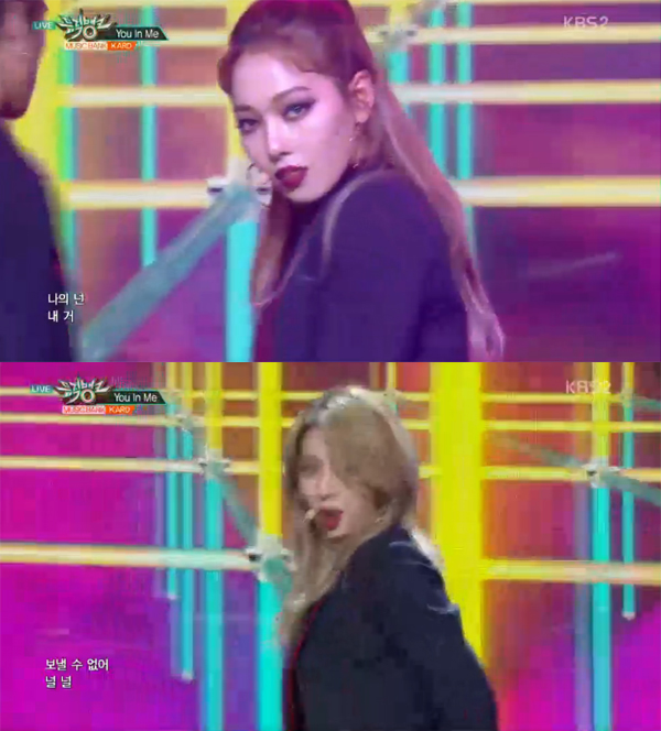 ▲'뮤직뱅크' KARD(사진=KBS2)