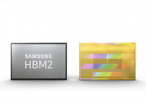 ▲삼성전자 8GB HDM2 D램. (사진제공=삼성전자)