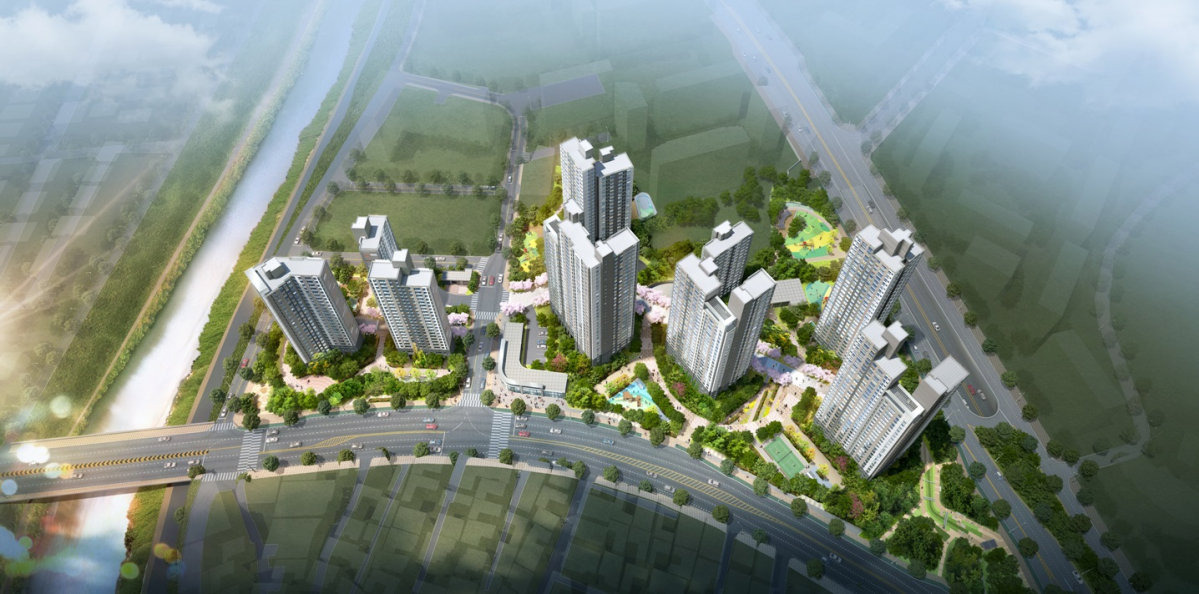 ▲의정부 장암생활권1구역 재개발 조감도(사진=이수건설)