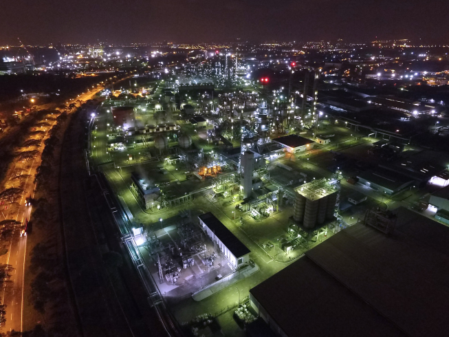 ▲롯데케미칼타이탄 전경(사진제공=롯데케미칼)