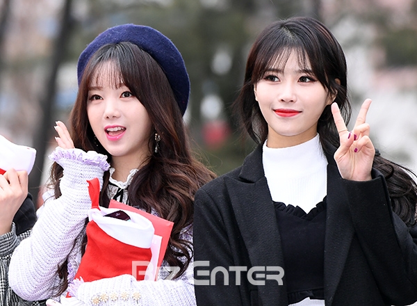 ▲러블리즈 케이, 이미주(사진=고아라 기자 iknow@)