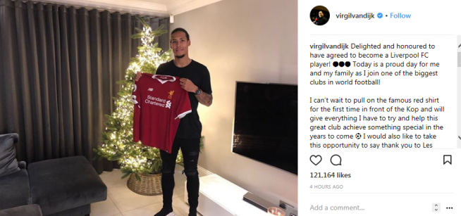 (출처=반 다이크 인스타그램)