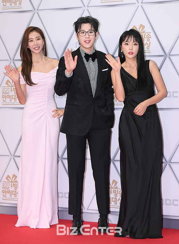 ▲한은정, 블락비 피오, 홍진영(사진=고아라 기자 iknow@)