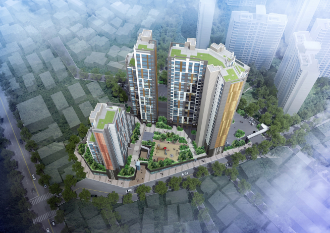 ▲부천시 삼협연립 및 단독주택 주택재건축정비사업 조감도(사진=대우산업개발)