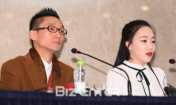 ▲왕진진, 낸시랭(사진=고아라 기자 iknow@)