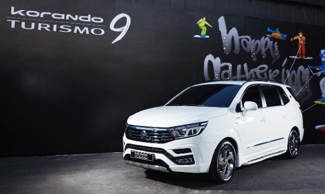 ▲2018년형 코란도 투리스모. (사진제공=쌍용차)