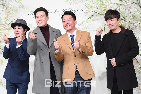 ▲홍인규, 변기수, 김준호, 정명훈(사진=고아라 기자 iknow@)