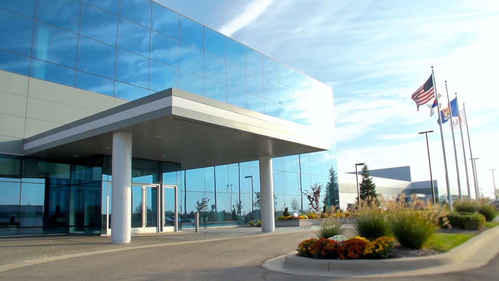 ▲미국 미시간주 홀랜드에 위치한 LG화학 공장. 사진제공 LG화학