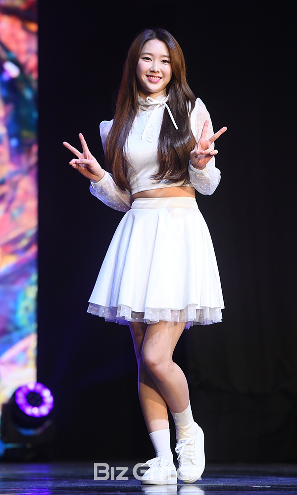 ▲오마이걸 지호(사진=고아라 기자 iknow@)