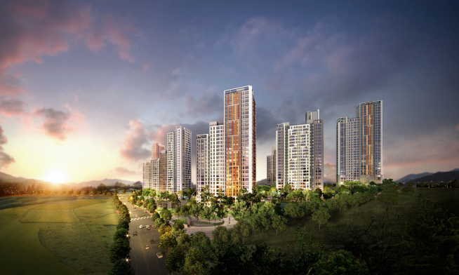 ▲‘춘천파크자이’ 투시도(사진=GS건설)