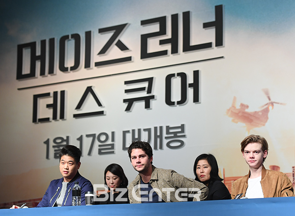 ▲이기홍, 딜런 오브라이언, 토마스 생스터(사진=고아라 기자 iknow@)