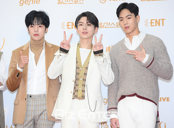 ▲몬스타엑스 민혁, 기현, 셔누(사진=고아라 기자 iknow@)