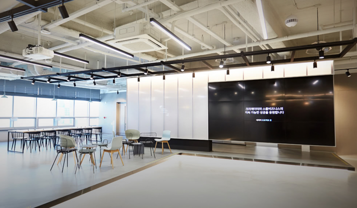 ▲파트너스퀘어 부산 내부모습. (네이버)