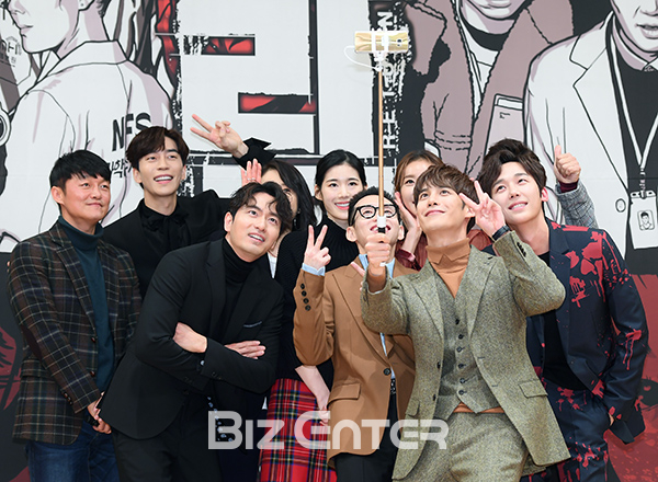 ▲주동민, 신성록, 이진욱, 고현정, 정은태, 봉태규, 한은정, 박기웅, 윤종훈(사진=고아라 기자 iknow@)