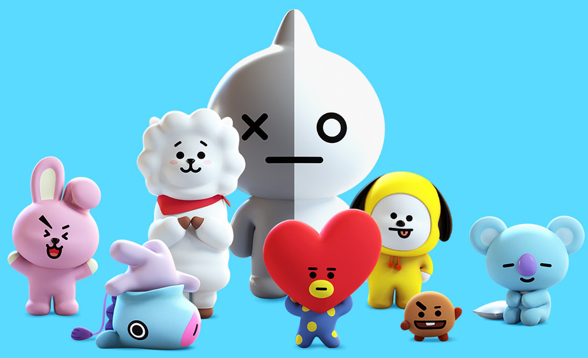 ▲BT21(출처='라인프렌즈스토어' 홈페이지)