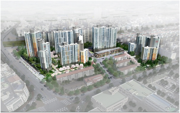 ▲힐스테이트송정 조감도/현대엔지니어링 제공