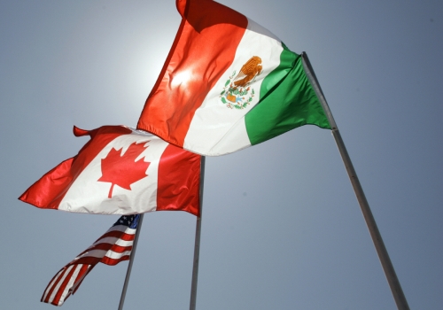 ▲미국과 캐나다, 멕시코가 23일(현지시간) 제6차 북미자유무역협정(NAFTA) 재협상을 앞두고 있다. AP뉴시스

