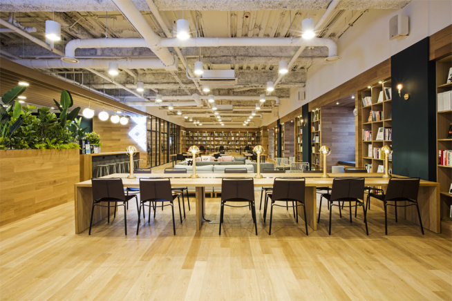 ▲패스트파이브 11호점 메인라운지(사진=패스트파이브)