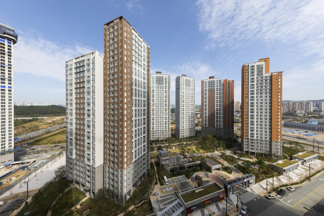 ▲동탄역 반도유보라 아이비파크 6.0 단지전경(사진=반도건설)